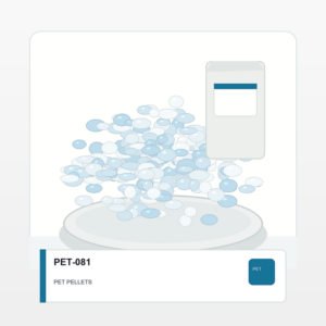 PET Pellets - PET Bottle Grade IV-0.80 polymer pellets product image