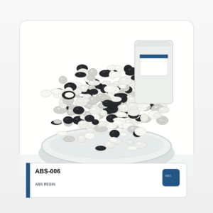 ABS Resin - ABS White High Gloss polymer pellets product image