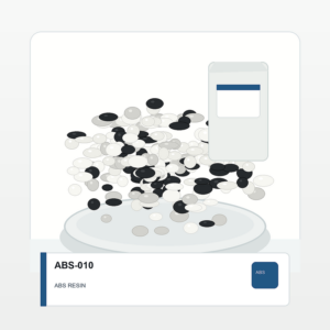 ABS Resin - ABS Gray General Purpose polymer pellets product image