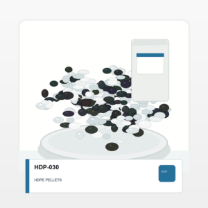 HDPE Pellets - HDPE Recycled Black polymer pellets product image