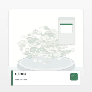 LDPE Pellets - LDPE Extrusion Coating EC-100 polymer pellets product image
