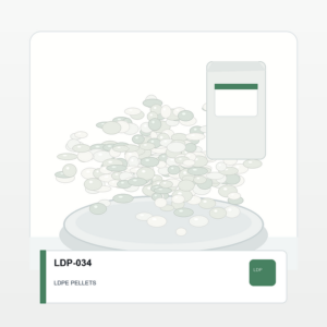 LDPE Pellets - LDPE Extrusion Coating EC-150 polymer pellets product image