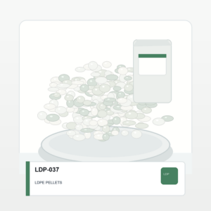 LDPE Pellets - LDPE Recycled Natural polymer pellets product image