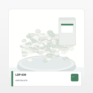 LDPE Pellets - LLDPE Film Grade LF-100 polymer pellets product image