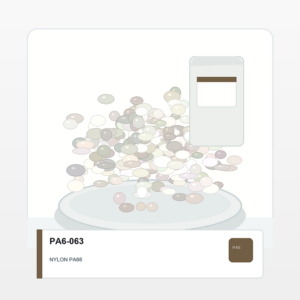 PA66 Nylon - PA66 GF25 Reinforced polymer pellets product image