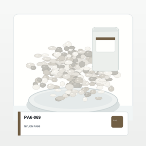 PA66 Nylon - PA66 Heat Stabilized HS-500 polymer pellets product image